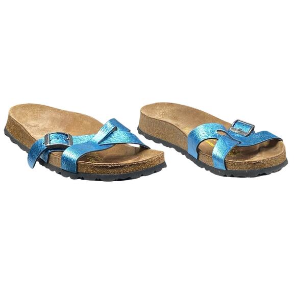Papillio by Birkenstock Women’s Blue Slip On Sandal Size 36 US 5 - Picture 5 of 13